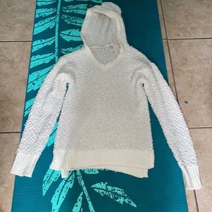 Cream hoodie/sweater